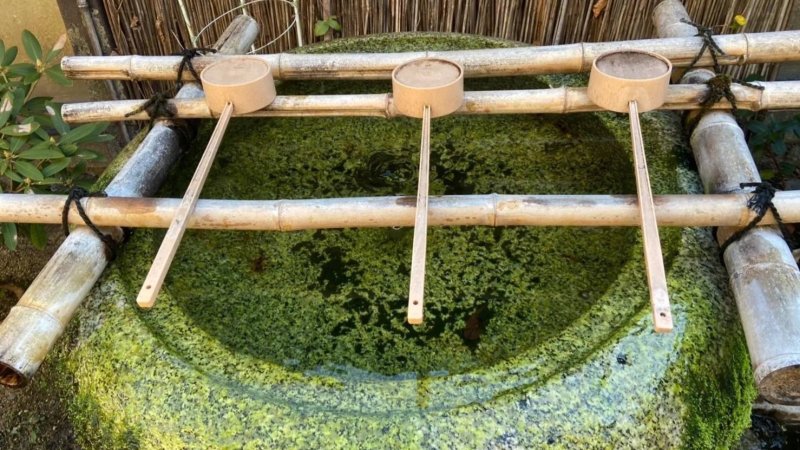 【因幡堂】手水舎