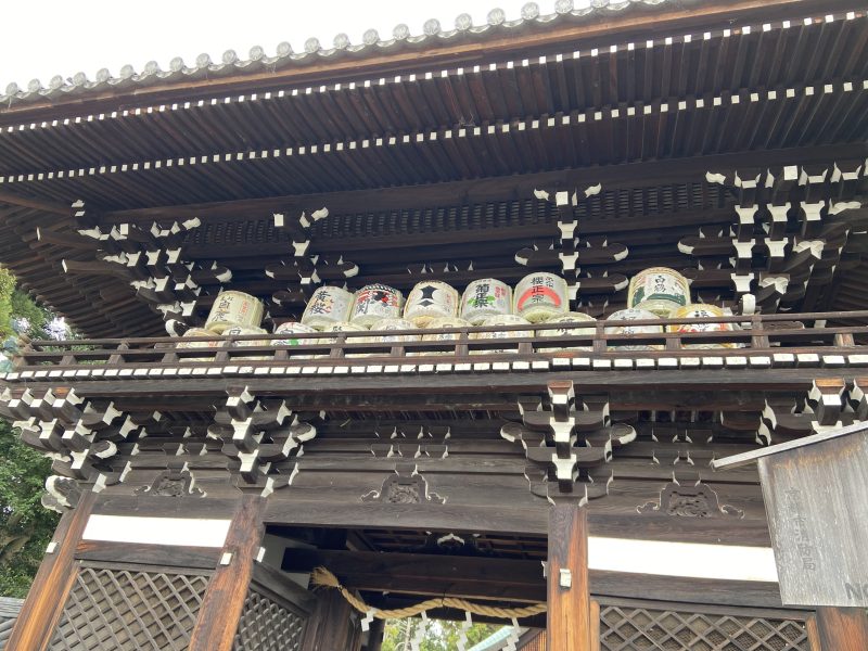 【梅宮大社】楼門
